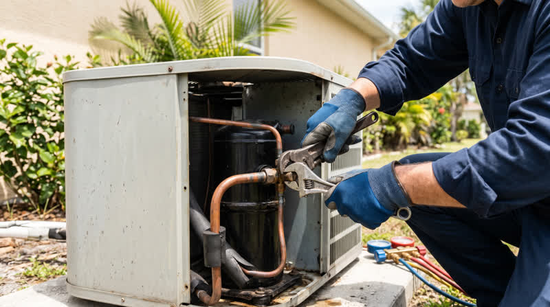 AC Compressor Failure in Lakeland, FL | Top Notch Air