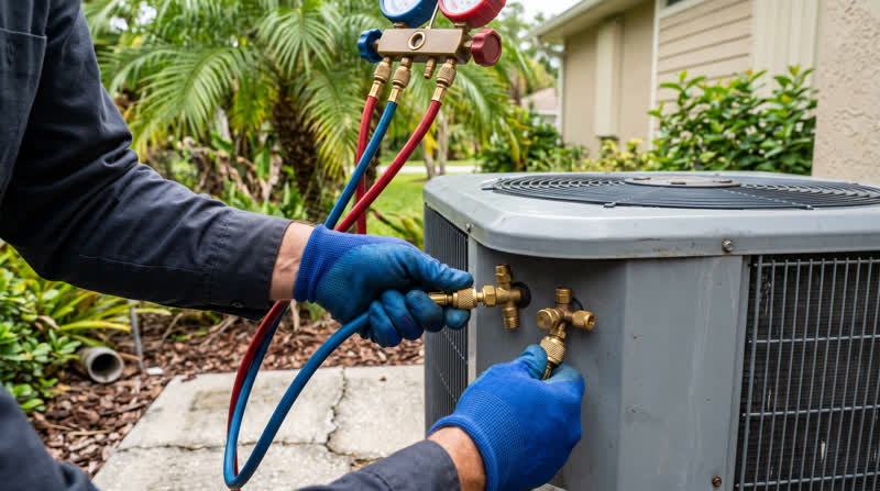 AC Refrigerant Leak in Winter Haven, FL | Top Notch Air
